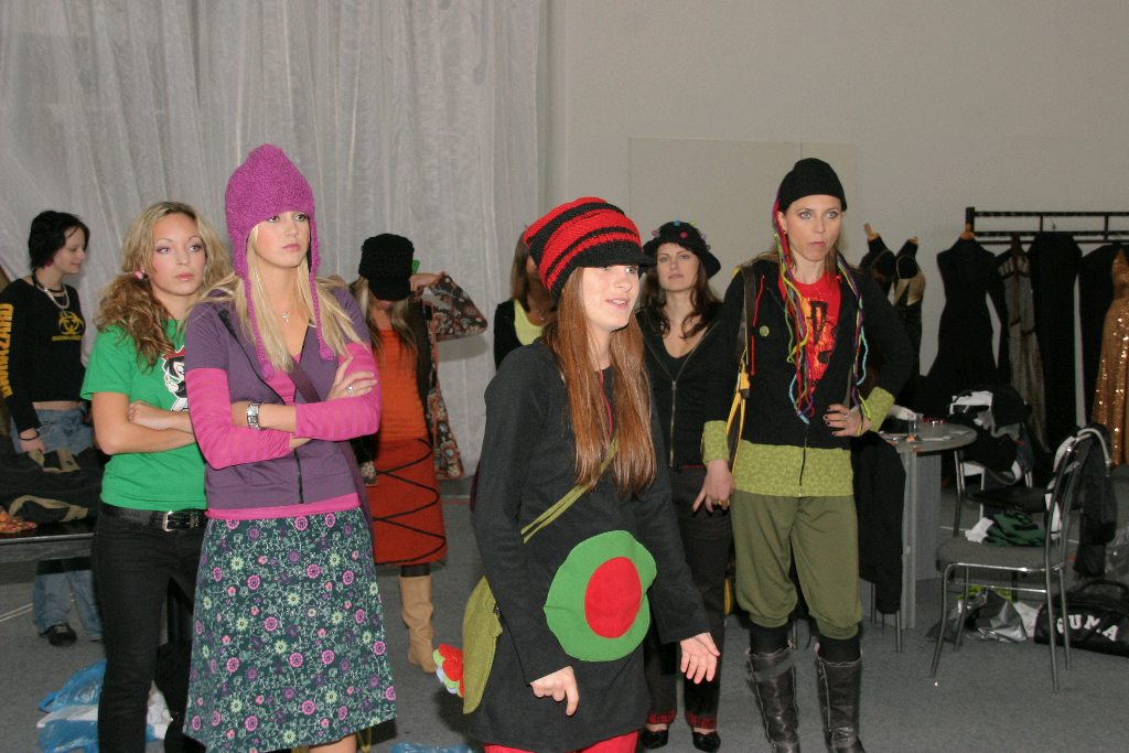 Fashion show of the Czech Models portal